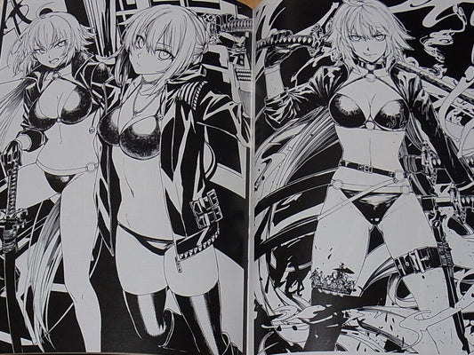 Pizza Ya Fate FGO Fan Art Book Katana to Saba
