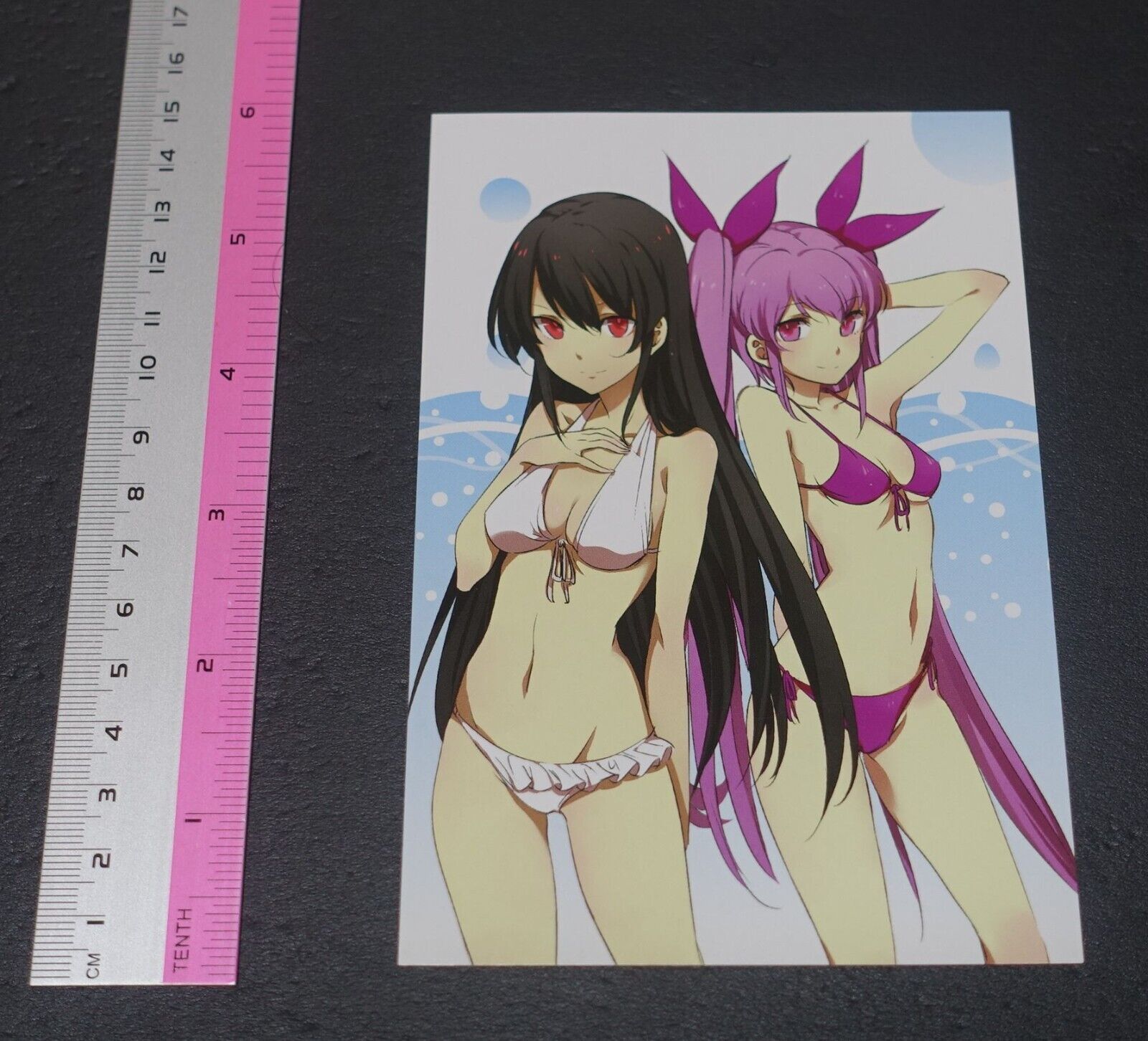 Tetsuya Tashiro Akame ga Kill! e-Wondergoo Privilege Art Post Card Akame & Mine