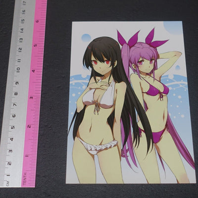 Tetsuya Tashiro Akame ga Kill! e-Wondergoo Privilege Art Post Card Akame & Mine