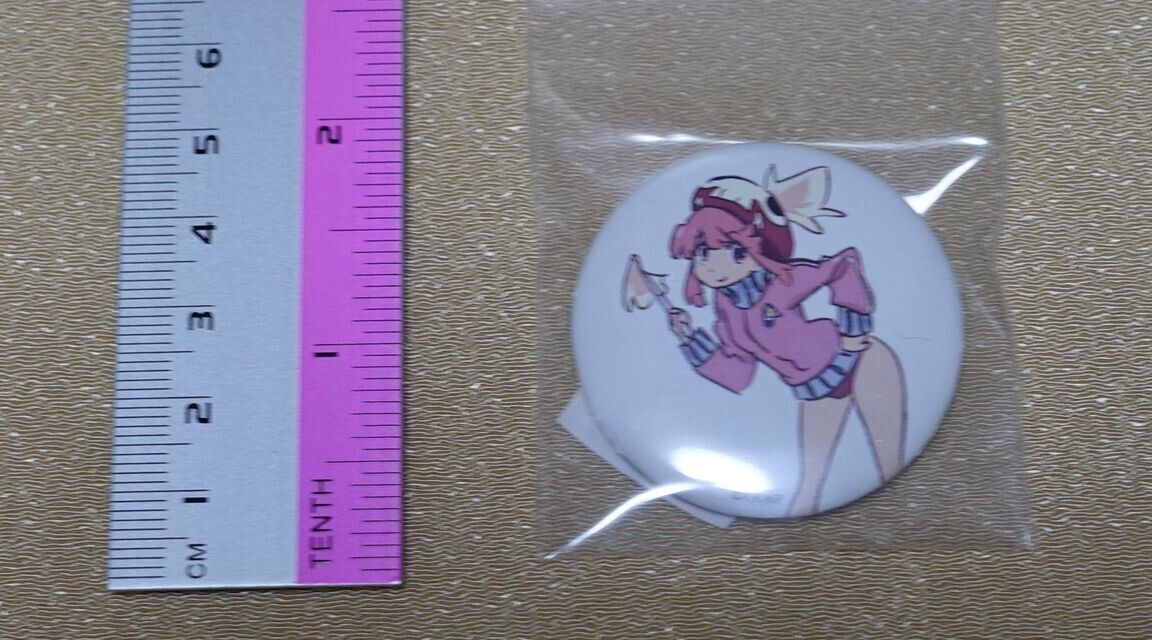 SUSHIO Exhibition Event Item Steel Badge Kill la Kill Nonon Jyakuzure
