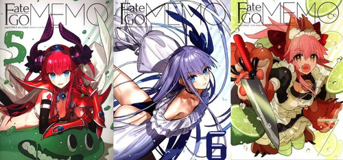 Wadamemo Arco Wada Fate Grand Order FGO Fan Art Book Fate GOMEMO 5-7 Set