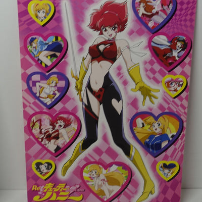 Gainax Re Cutie Honey Seal Sticker Sheet