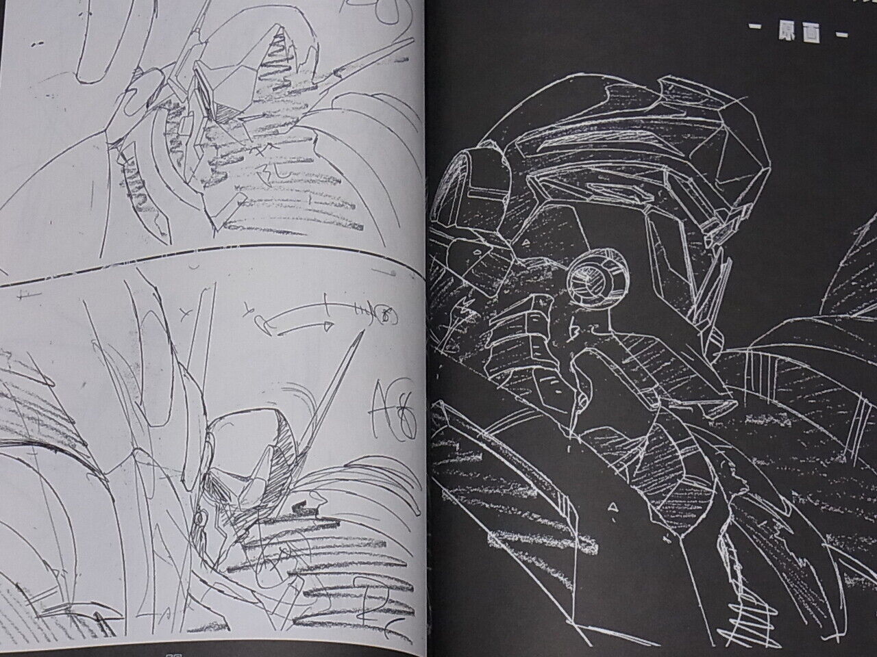 Masami Obari Animation Art Work Book Tekkaman Blade Gravion etc C96
