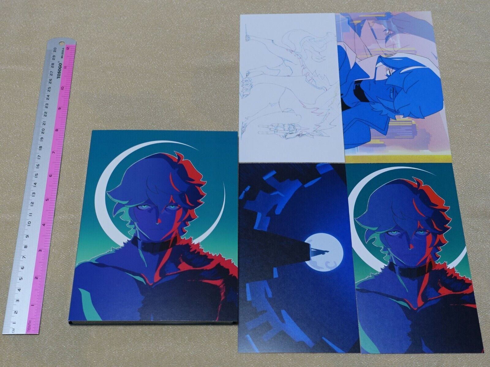 BNA Animation Blu-ray Disc Vol.2 & Post Card Set Yoh Yoshinari B.N.A