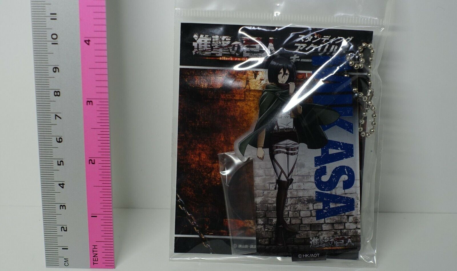 Attack on Titan Mikasa Acrylic Stand Figure Key Chain