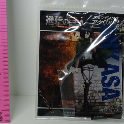 Attack on Titan Mikasa Acrylic Stand Figure Key Chain