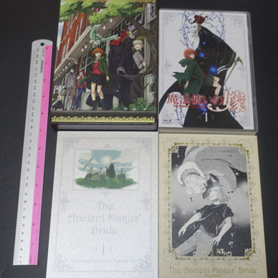 The Ancient Magus Bride Mahou Tsukai no Yome Blu-ray Limited Edition Vol.1-4