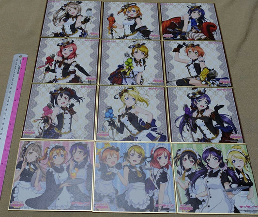 LOVE LIVE! Live Costume Shikishi Art Board 12 piece set