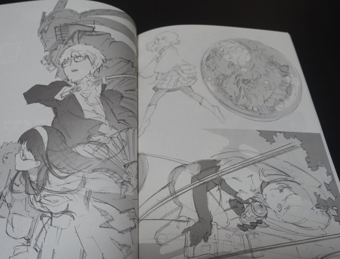 atmosphere leading animation Illustrator's art Book ATOMOSPHERE'S SKETCHBOOK 2