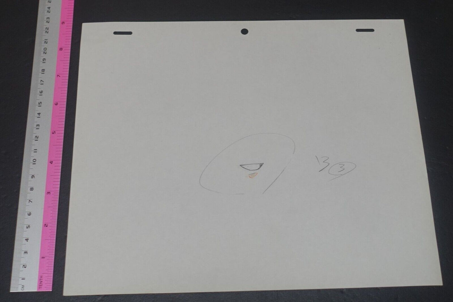 Raw Key Frame & Rayout Art Sheet Outlaw Star Melfina Japanese Animation