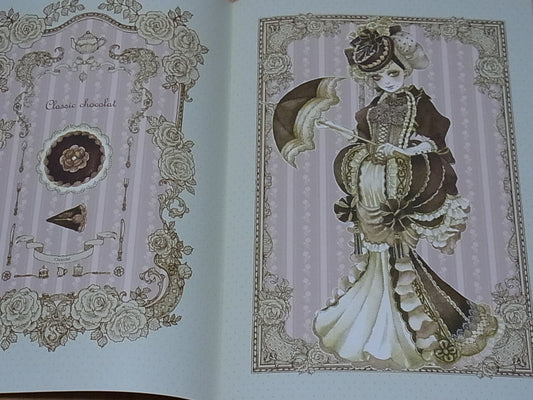 Sakizo Color Art Book girl meets sweets 2 RARE