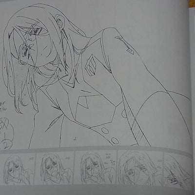 DARLING in the FRANXX KEY FRAME ART BOOK RED 176page