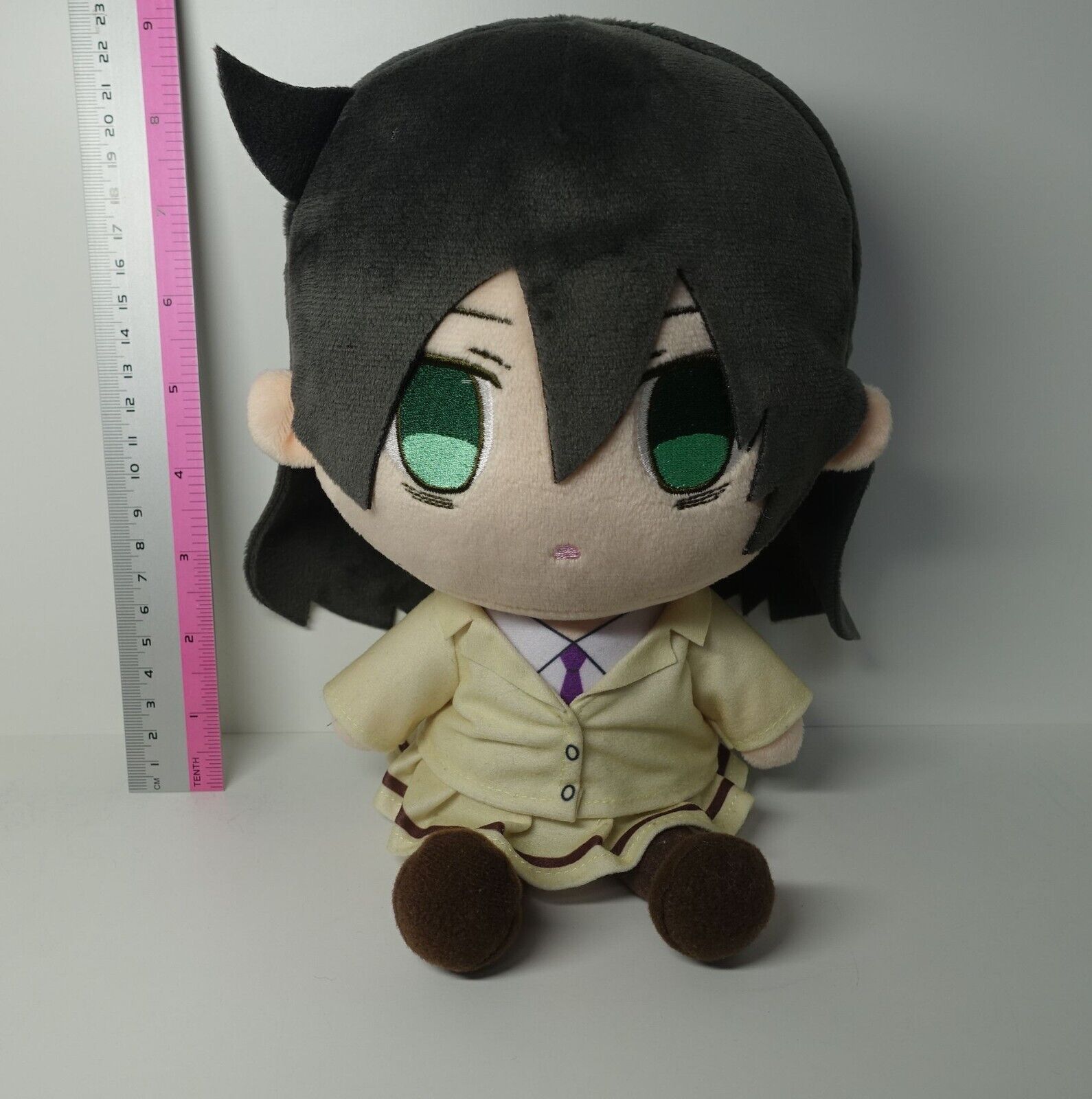 Watamote Tomoko Kuroki Mokocchi Plushie Plush Doll SQUARE ENIX
