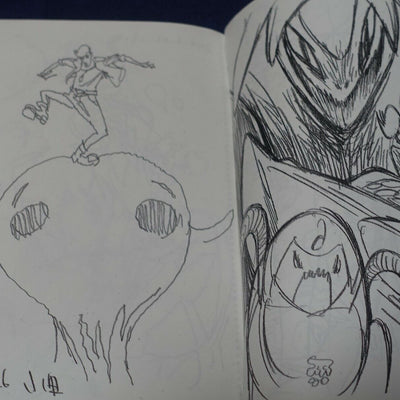 Yutaka Nakamura & Animation Staff Space Dandy Hand Made Art Book Pre-ver