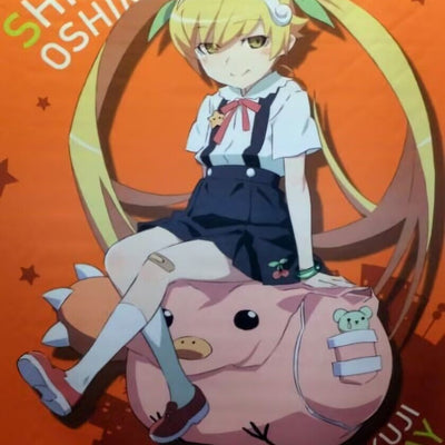 Bakemonogatari 51 x 72 cm Tapestry Shinobu Oshino Mayoi Costume