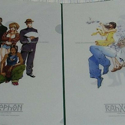 RAHXEPHON PVC ART SHEET 2 piece Clear File