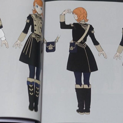 Fire Emblem Three Houses Setting Collection Book Fodlan ART BOOK
