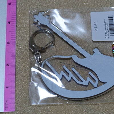 Gainax Official FLCL Acrylic Key Chain Guiter