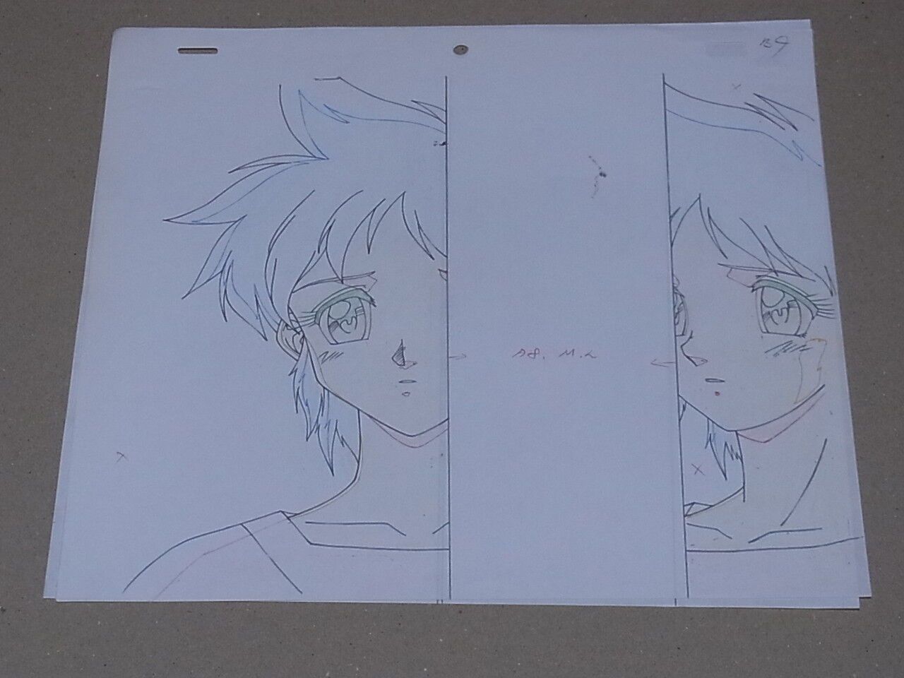 Raw Key Frame Art KEY THE METAL IDOL Key H Japanese Animation