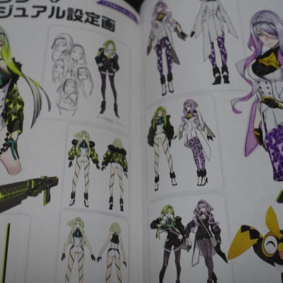 ATLUS Soul Hackers 2 25th Aniversary Book Setting Art Visual Novel Story etc