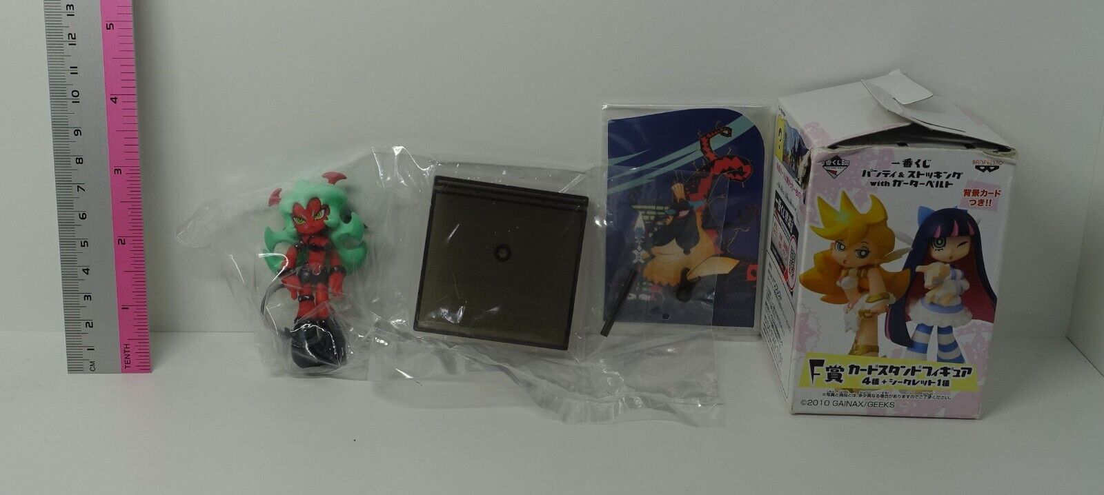 Panty and Stocking with Garterbelt Scanty Figure & Background Sheet Damaged Box