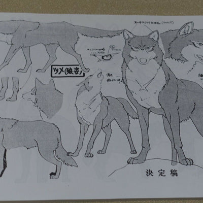 WOLF'S RAIN Setting Art Collection Book Toshihiro Kawamoto