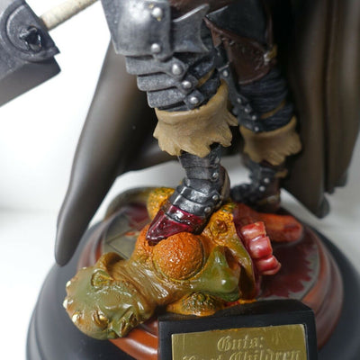 Art of War Berserk Lost Children Guts Black Swordsman Figure with Serial Plate