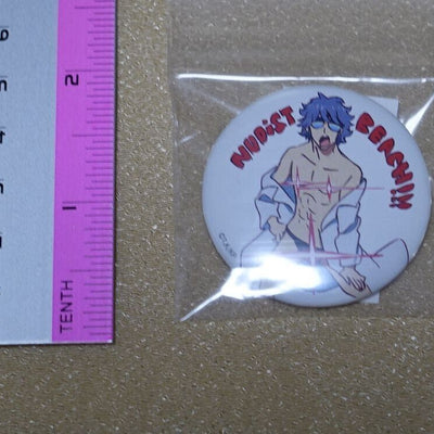 SUSHIO Exhibition Event Item Steel Badge Kill la Kill Aikurou Mikisugi