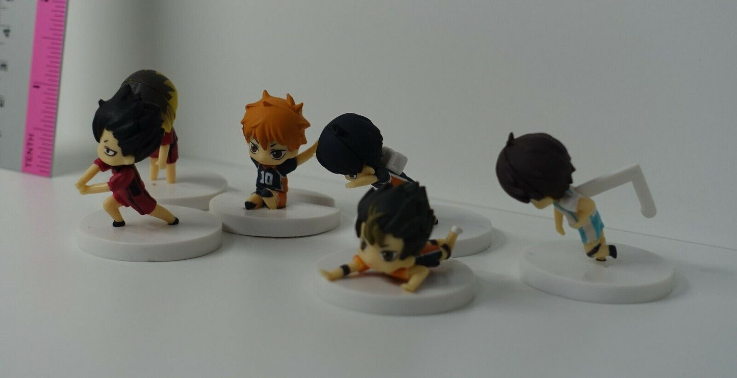Haikyuu Mini Character Figure 6 Set Haikyu Haikyu!!
