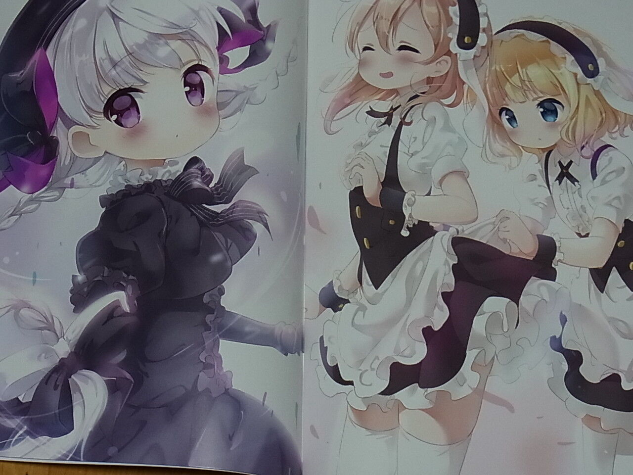 fluffy x fluffy Is the Order a Rabbit Color Fan Art Book Gochiusa fluffy 6