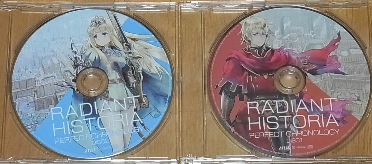 RADIANT HISTORIA PERFECT CHRONOLOGY Series Music Complete Sound Track CD Set