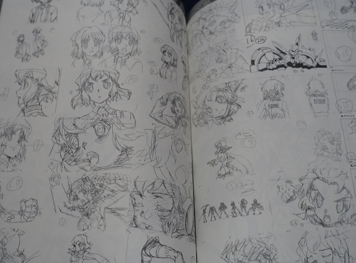Satoru Fujimoto SENKIZESSYOU SYMPHOGEAR Animation Staff Art Book vol.6