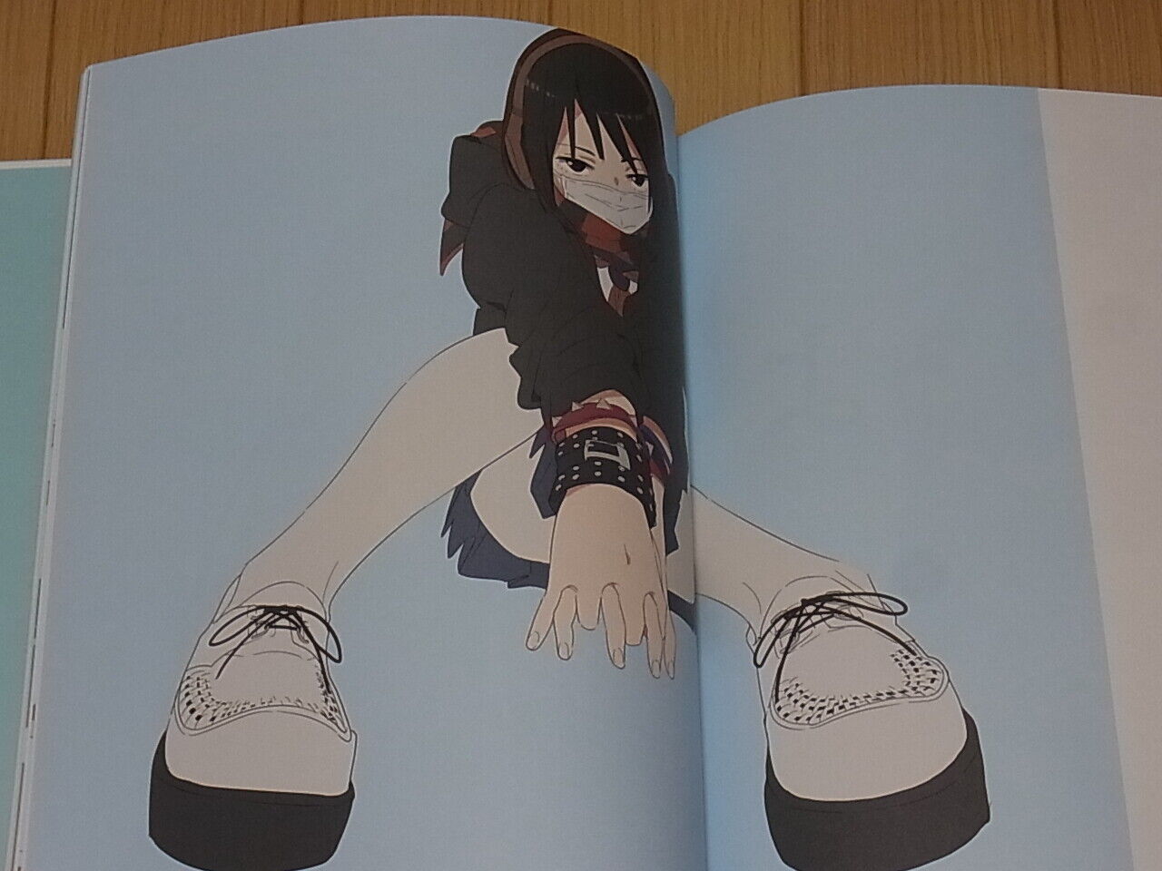 Atsushi Nishikiori Hight School Girls Color Art Book AIUEO 114page with Art Card