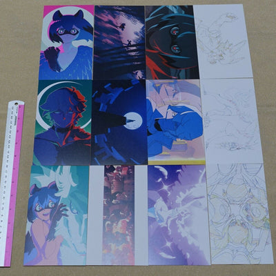 BNA Animation Special Post Card 12 Piece Complete Set