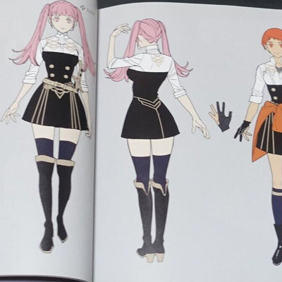 Fire Emblem Three Houses Setting Collection Book Fodlan ART BOOK
