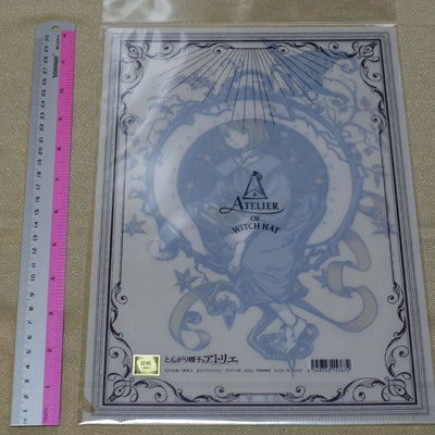 Kamome Shirahama ATELIER OF WITCH HAT PVC Art Sheet Clear File Folder