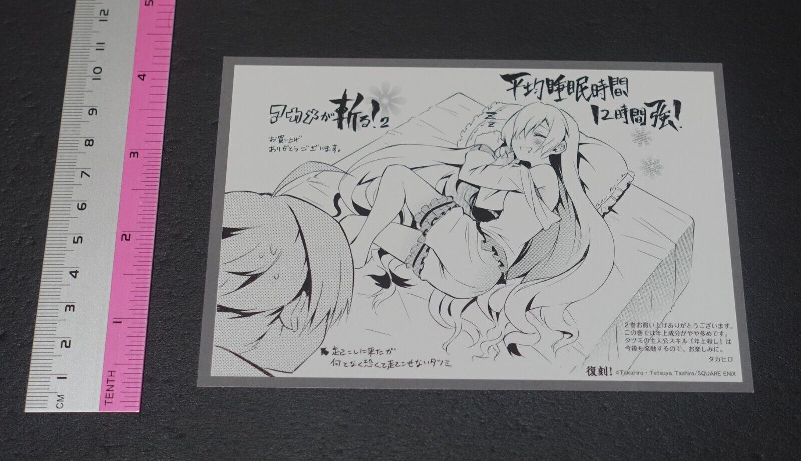 Tetsuya Tashiro Akame ga Kill! Privilege Art Card H Esdeath