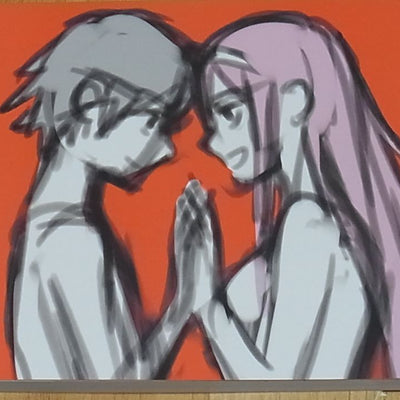 DARLING in the FRANXX KEY FRAME ART BOOK RED 176page