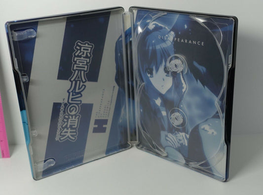 THE DISAPPEARANCE OF HARUHI SUZUMIYA Steelbook Steel Case