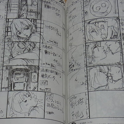 GAINAX FLCL STORY BOARD ART COMPLETE BOOK 888page Kazuya Tsurumaki