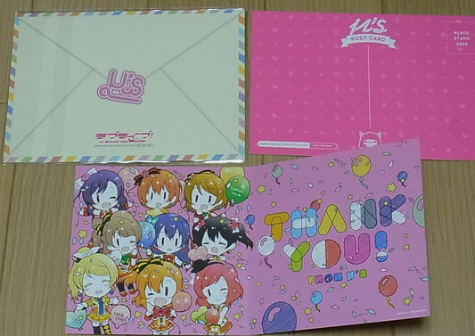 LOVE LIVE! THE SCHOOL IDOL MOVIE Privilege Letter Post Card Set