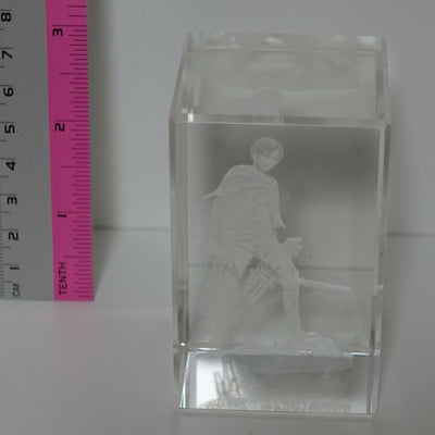 Attack on Titan Levi 3D Art Crystal