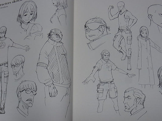DARKER THAN BLACK Gemini of the Meteor ART WORK BOOK 6