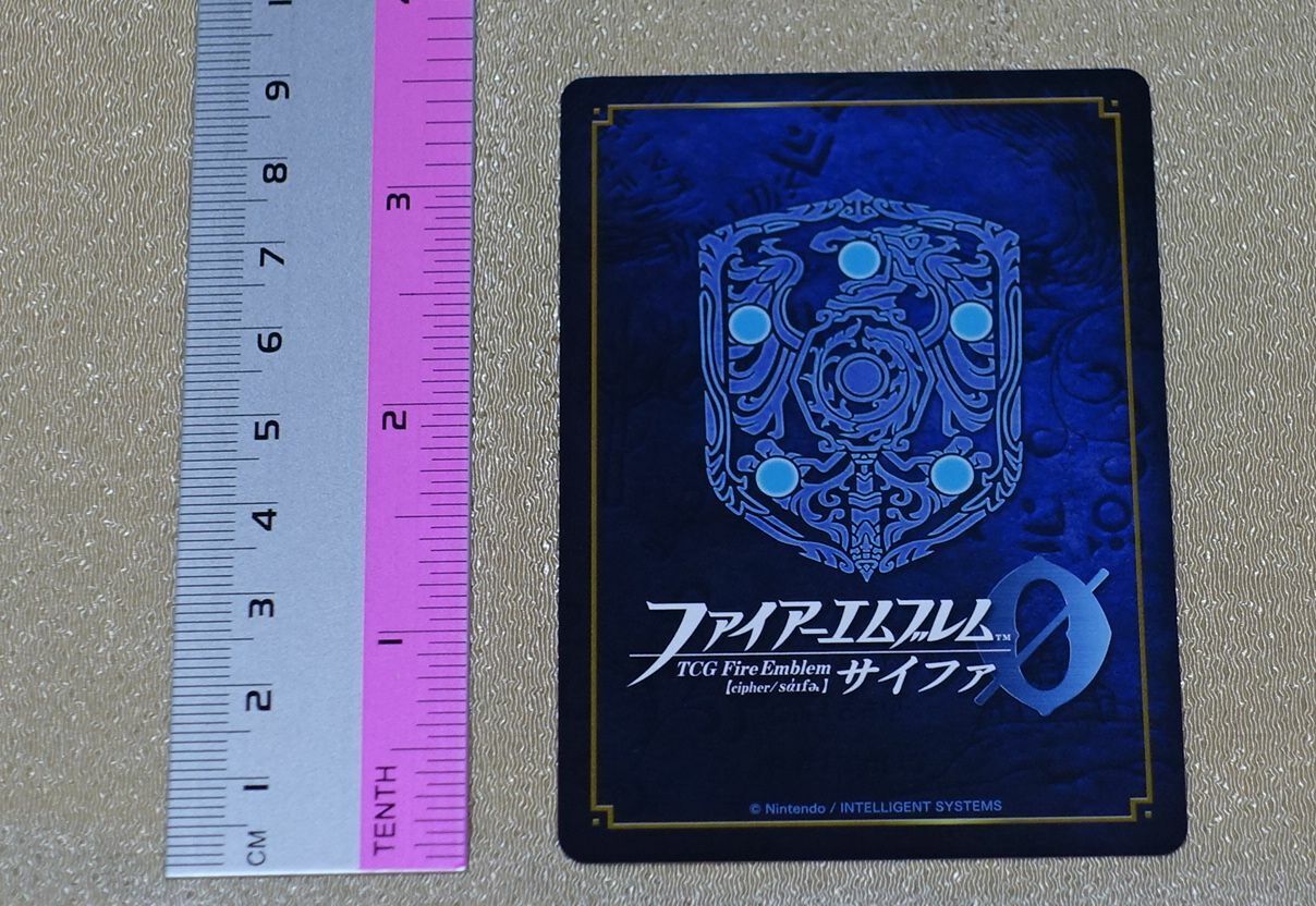 TCG Fire Emblem 0 Cipher Marker Card Sister Princess Sakura in White Night