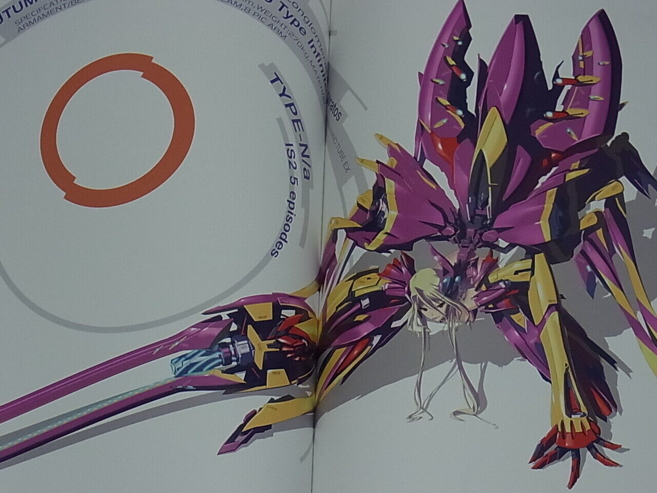 Nenchi Infinite Infinite Stratos Fan Book Arranged Armor Art Complete Design