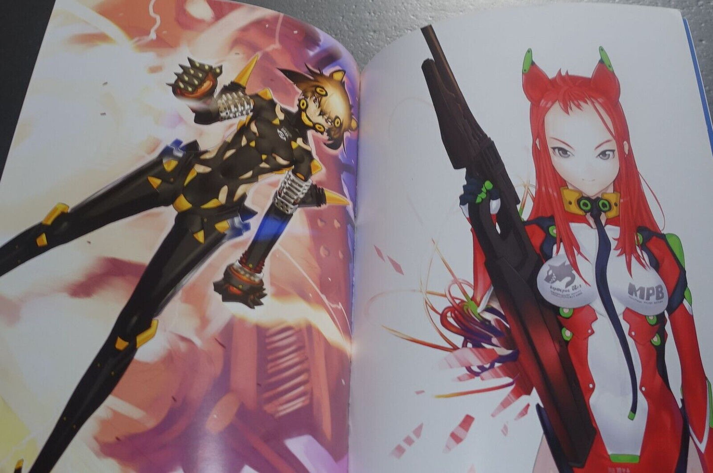 Ugetsu Hakua yellow tag Illustration Art Book VERONICA