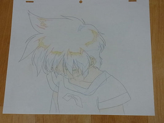 Cel & Raw Key Frame Art KEY THE METAL IDOL Key H Japanese Animation