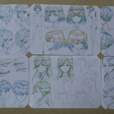 Houseki no Kuni Land of the Lustrous ART WORK COLLECTION Vol.1-6 complete set