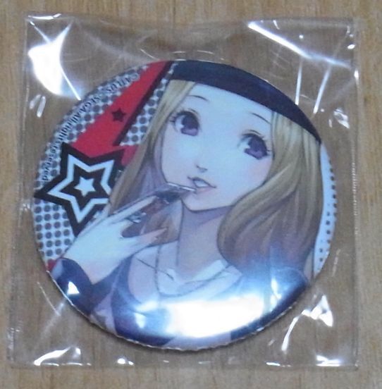 Persona5 45 mm Button Badge Chihaya Mifune Persona 5 RARE