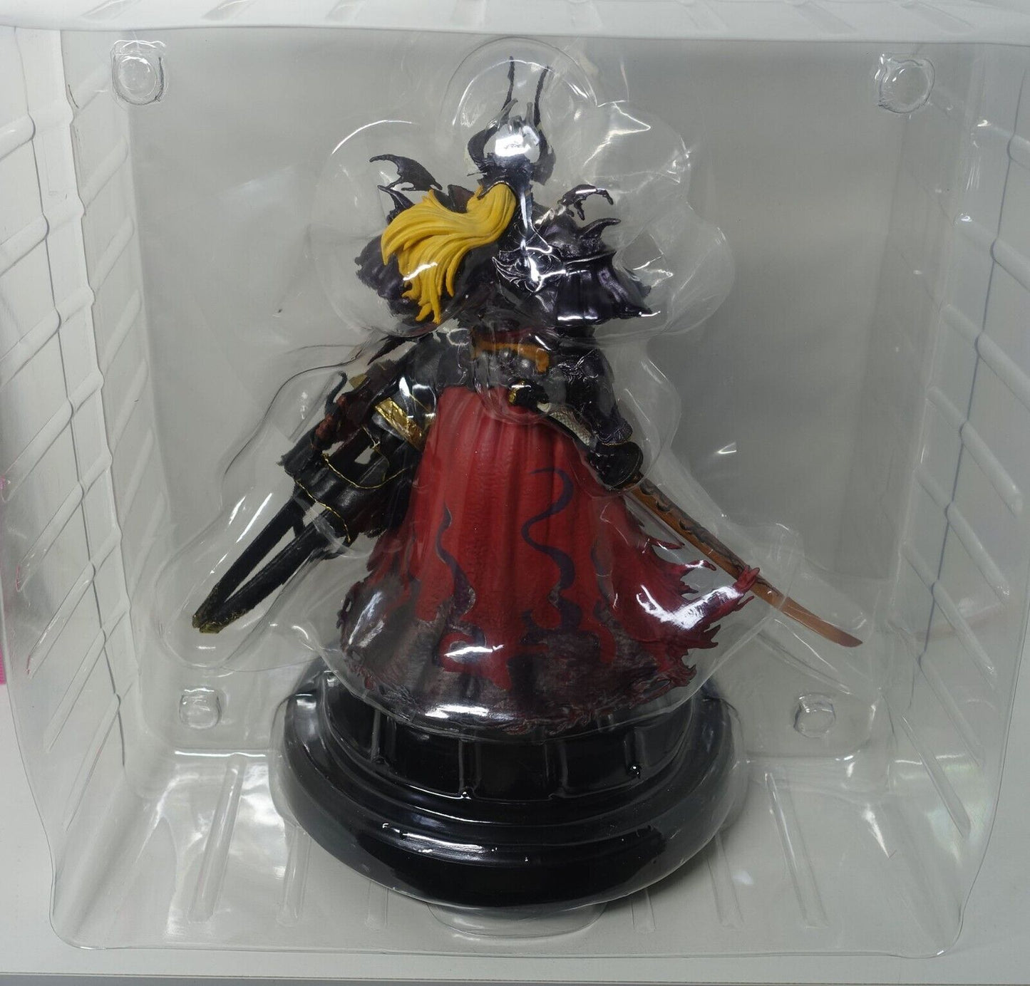 Final Fantasy 14 Galemal Empire XII Corps leader Zenos figure FF14 Damaged Box